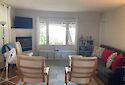 Blue Beachfront Cottage photo